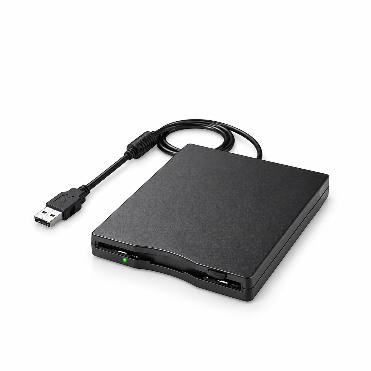 External Floppy Disk Drive 1.44MB "3.5 inch It has a 1.44 MB capacity and comes with a USB connection cable. original